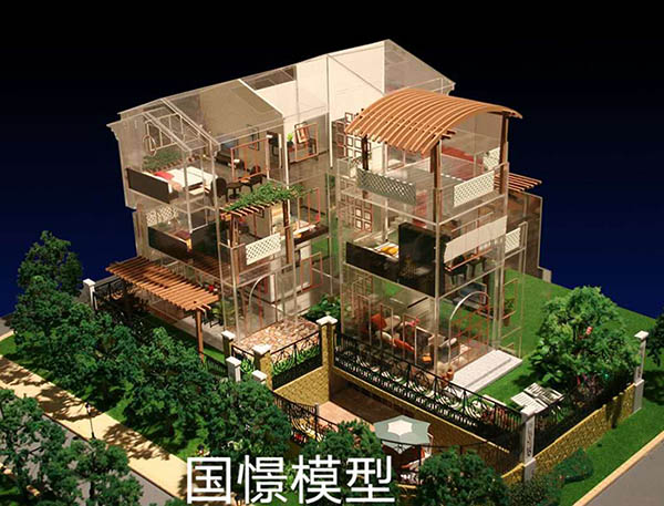 招远市建筑模型