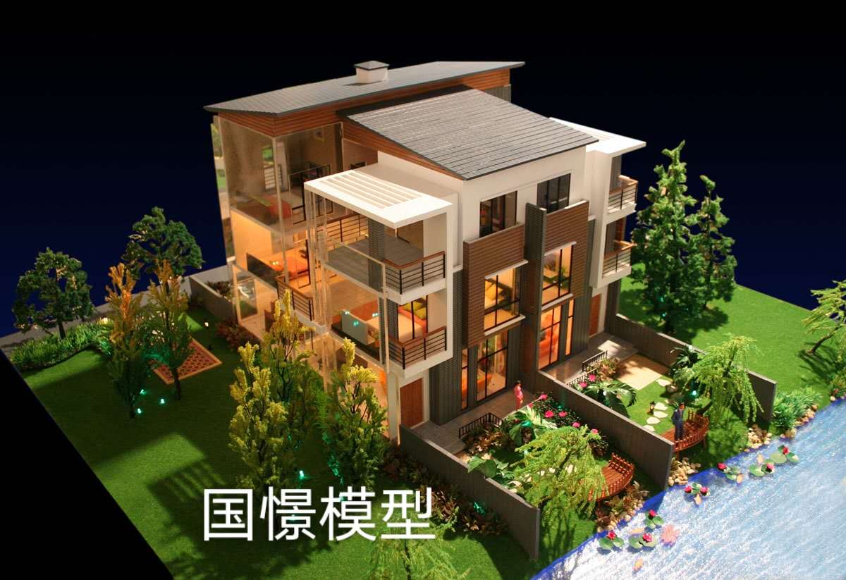 招远市建筑模型