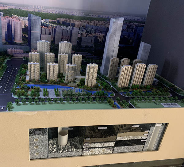 招远市建筑模型
